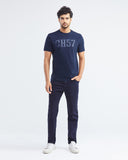 T-SHIRT CLASSIQUE CH57 EN BLEU