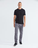 T-SHIRT BASIQUE SLIM EN COTON NOIR