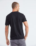 T-SHIRT BASIQUE SLIM EN COTON NOIR