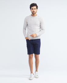 BERMUDA FIVE-POCKET SHORTS IN NAVY