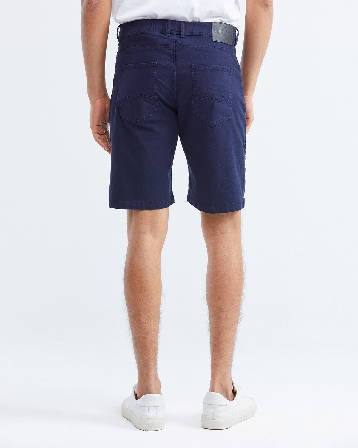 BERMUDA FIVE-POCKET SHORTS IN NAVY