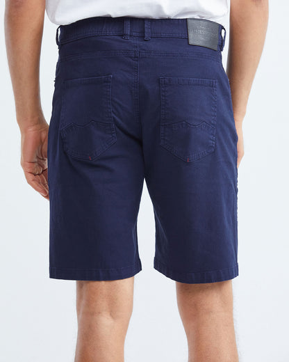 BERMUDA FIVE-POCKET SHORTS IN NAVY
