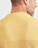 PULL RÉTRO SLIM EN JAUNE