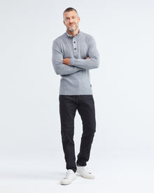 SLIM CASUAL SWEATER IN GRAY