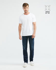 RELAXED FIT HIGH-RISE JEANS IN ULTRA DARK WASH RL0012