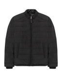 TOGS PUFFER JACKET IN BLACK