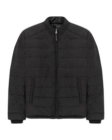 TOGS PUFFER JACKET IN BLACK