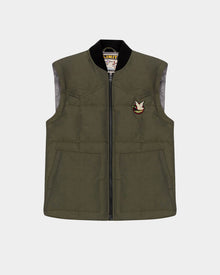 DUCK DOWN JACKET IN GREEN