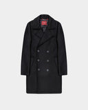 OFFICIER COAT IN BLACK