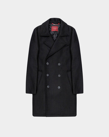 OFFICIER COAT IN BLACK