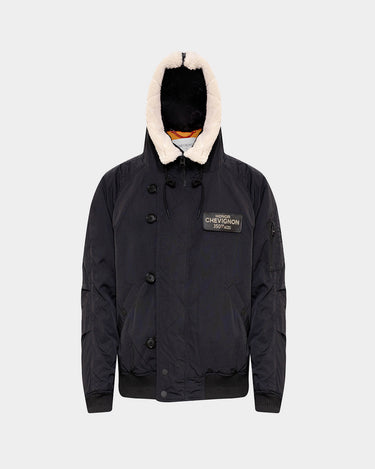 HONOR HOODED JACKET IN BLACK