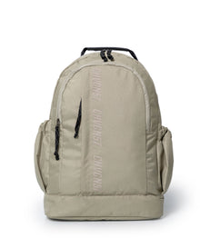 Unisex Urban Backpack Water Repellent Polyester Canvas Padded Straps Laptop Compartment - Khaki 63_001H000_CAQ150309_0