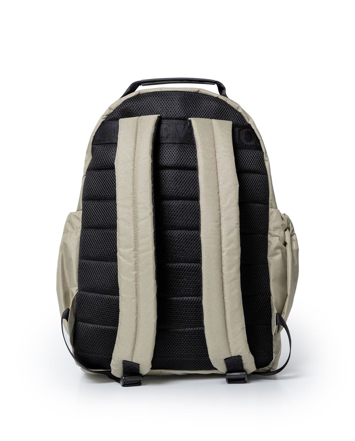 Unisex Urban Backpack Water Repellent Polyester Canvas Padded Straps Laptop Compartment - Khaki 63_001H000_CAQ150309_6