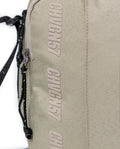 Unisex Hands Free Bag Water Repellent Polyester Canvas Crossbody Waist Nobuck Leather Details - Khaki 63_001H002_CAQ150309_4