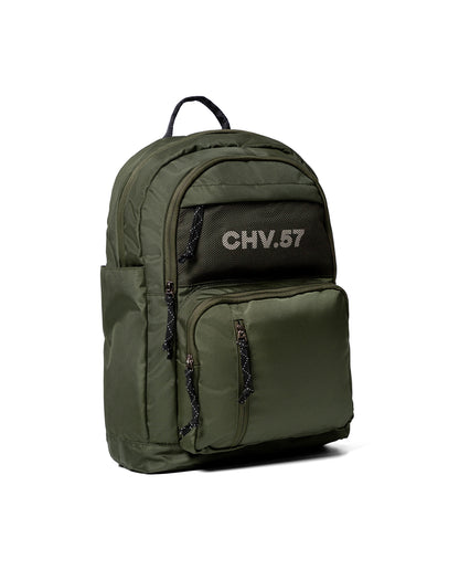 Backpack, Water-Repellent Canvas - Green - 2