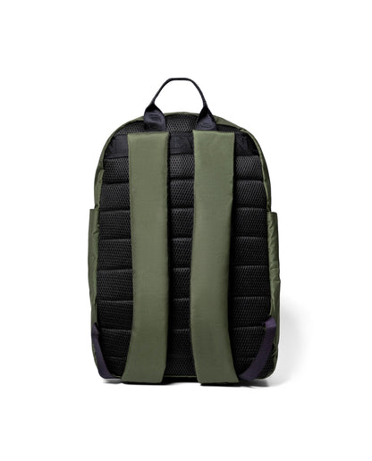 Backpack, Water-Repellent Canvas - Green - 3
