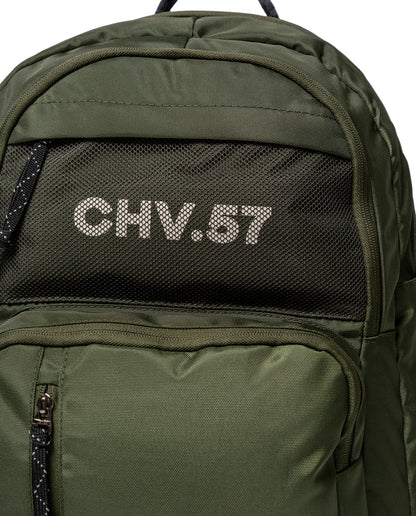 Backpack, Water-Repellent Canvas - Green - 5