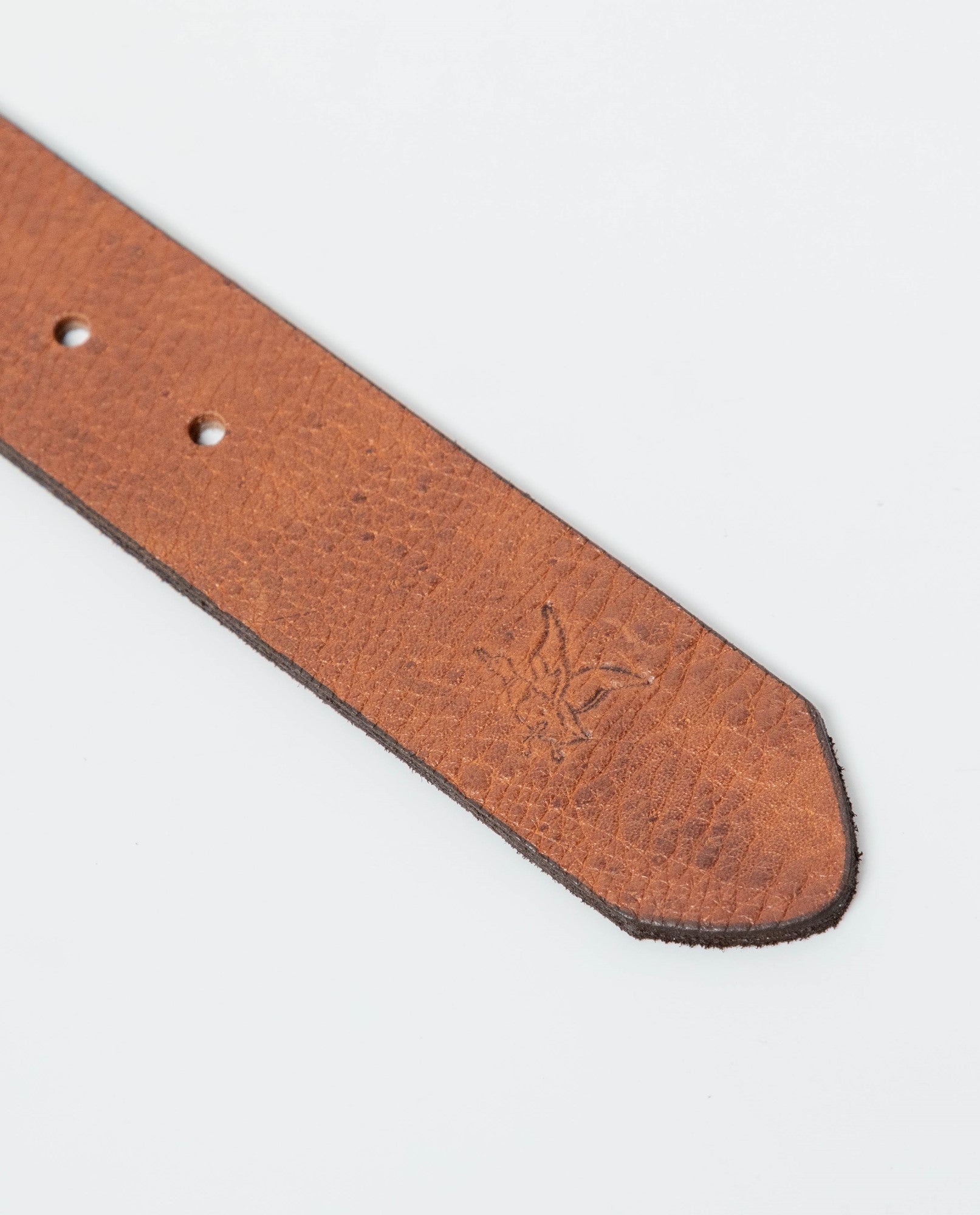Men's Leather Belt - Brown 012G001 - 2