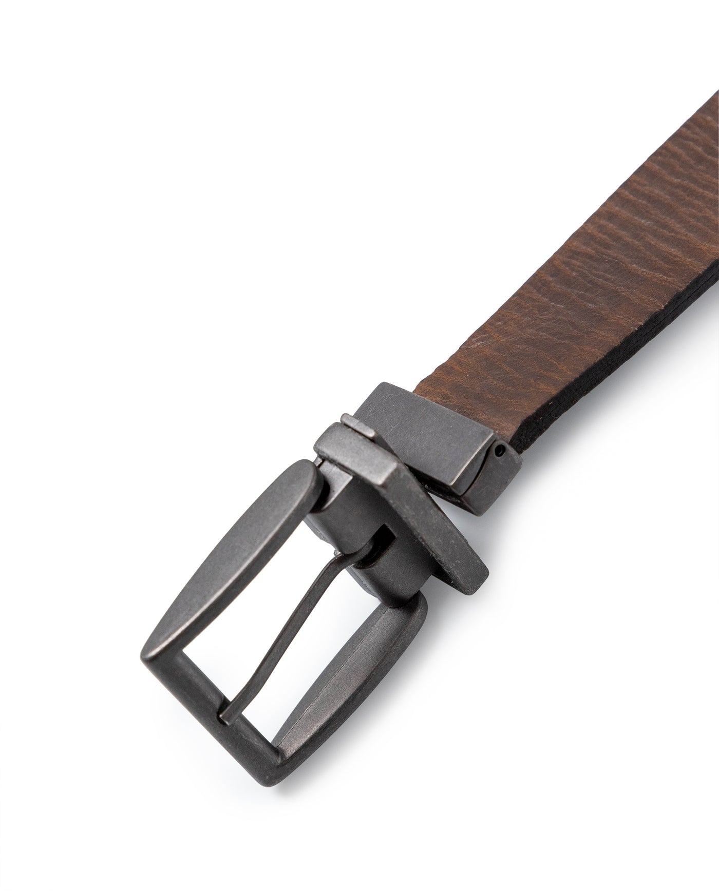 Reversible Leather Belt for Men - Brown 63_012H000_CAF170808_3