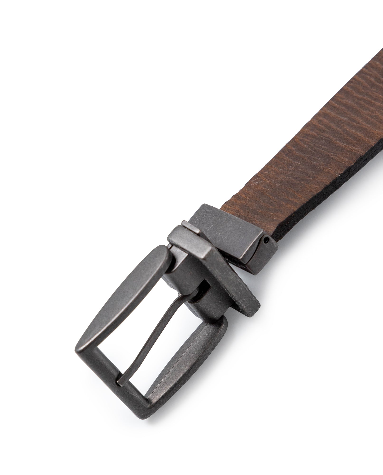 Reversible Leather Belt for Men - Brown 63_012H000_CAF170808_3