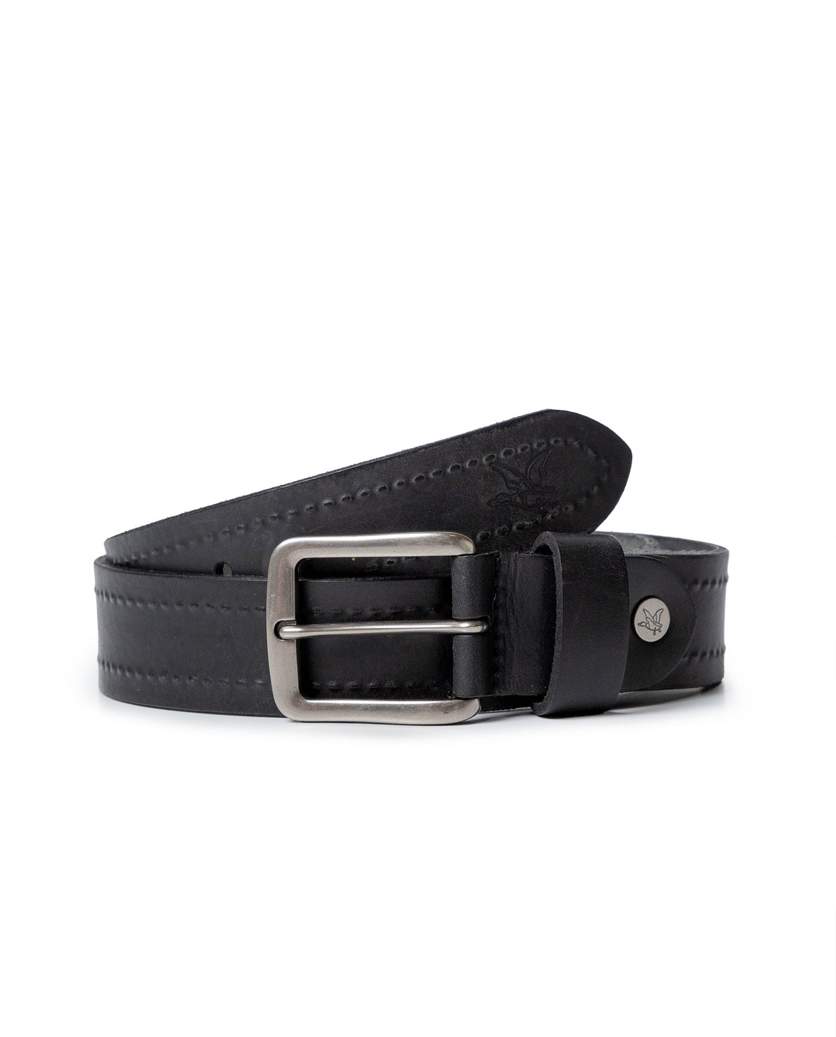 Leather Belt for Men - Black 63_012H003_NEG194007_0