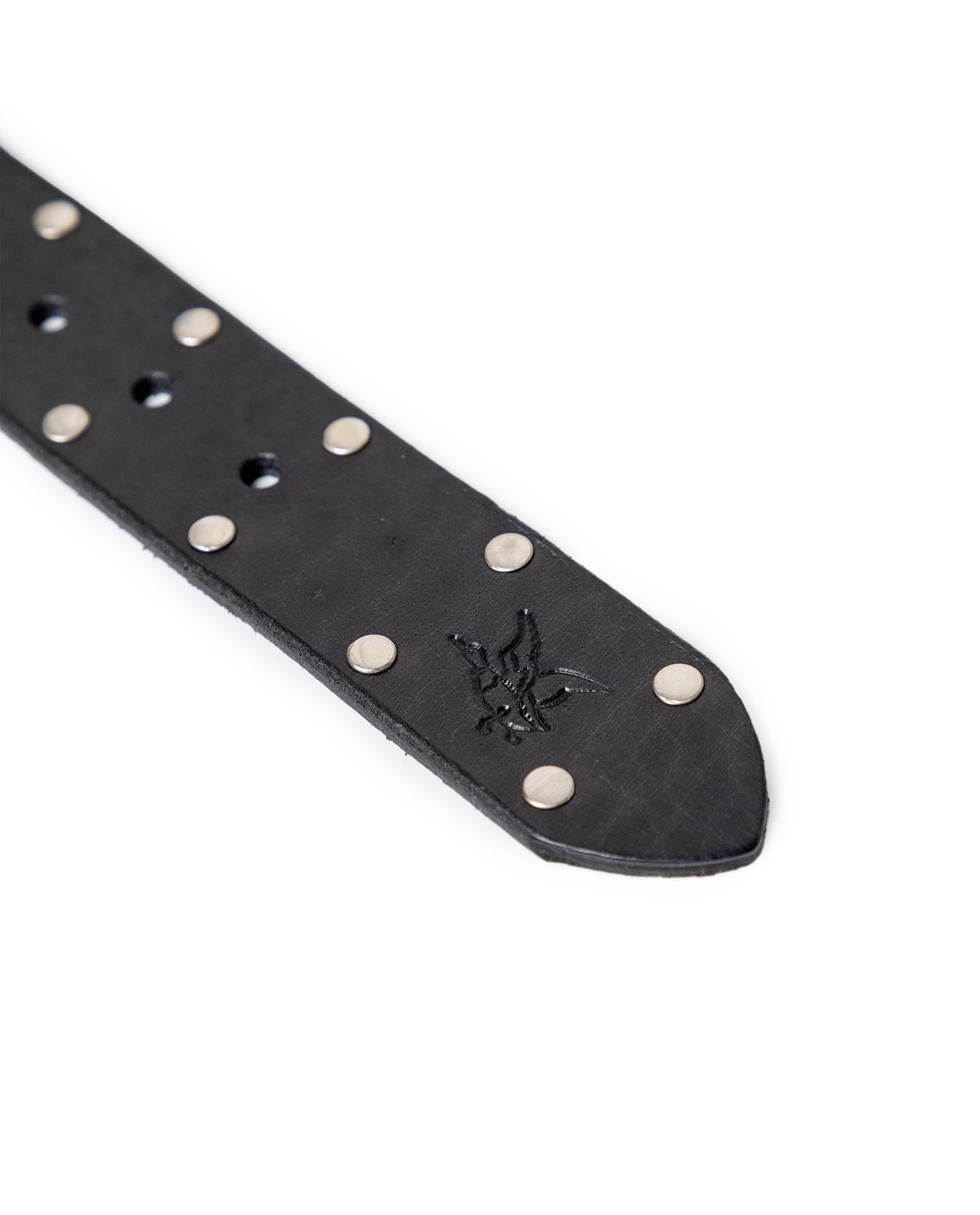 Mens Cowhide Leather Black Belt - Special Collection - Black 63_014H210_NEG194007_3