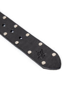 Mens Cowhide Leather Black Belt - Special Collection - Black 63_014H210_NEG194007_3