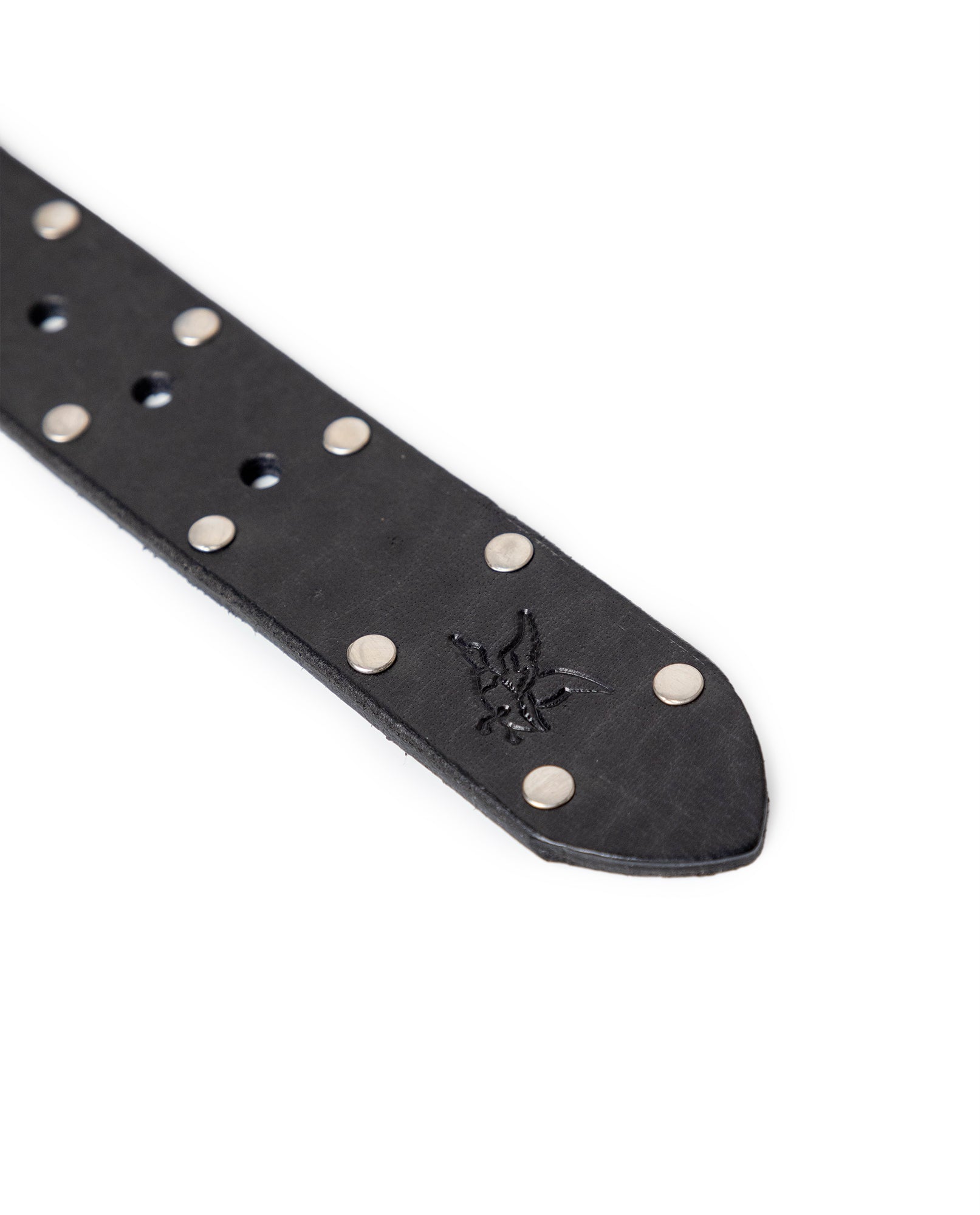 Mens Cowhide Leather Black Belt - Special Collection - Black 63_014H210_NEG194007_3
