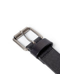 Mens Cowhide Leather Black Belt - Special Collection - Black 63_014H210_NEG194007_4