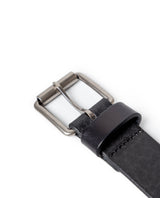 Mens Cowhide Leather Black Belt - Special Collection - Black 63_014H210_NEG194007_4