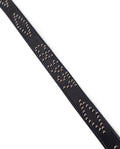 Mens Cowhide Leather Breathable Belt - Special Collection - Black 63_014H211_NEG194007_4