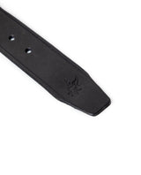 Mens Cowhide Leather Breathable Belt - Special Collection - Black 63_014H211_NEG194007_5