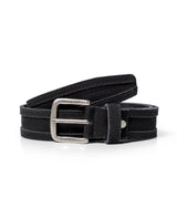 Men's 100% Cowhide Suede Leather Belt, Ceremony 019G000 - 1