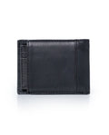 Mens Wallet Horizontal Aniline Aged Cowhide Leather Two Wing Removable Document Holder Artisan Flap - Black 63_021H003_NEG194007_7