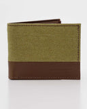 LEATHER WALLET IN BROWN
