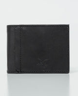 Men's Semi-Greasy Leather Bifold Wallet with Three-Body Design 022G000 - 2