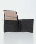 Men's Semi-Greasy Leather Bifold Wallet with Three-Body Design 022G000 - 5