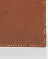 Men's Classic Two-Wing Semi-Greasy Leather Wallet 022G001 - 2