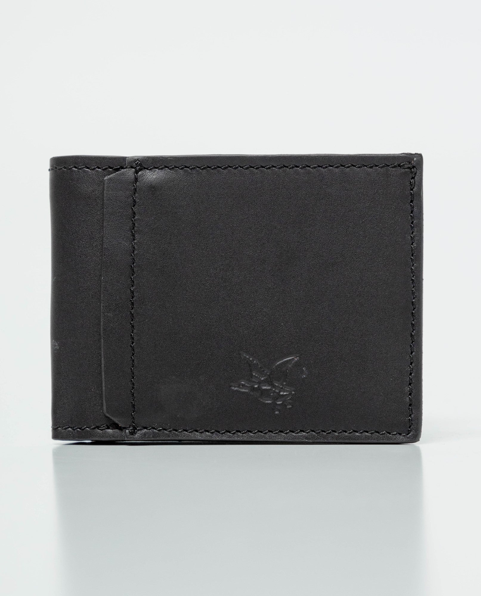 Men's Classic Two-Wing Semi-Greasy Leather Wallet 022G001 - 1