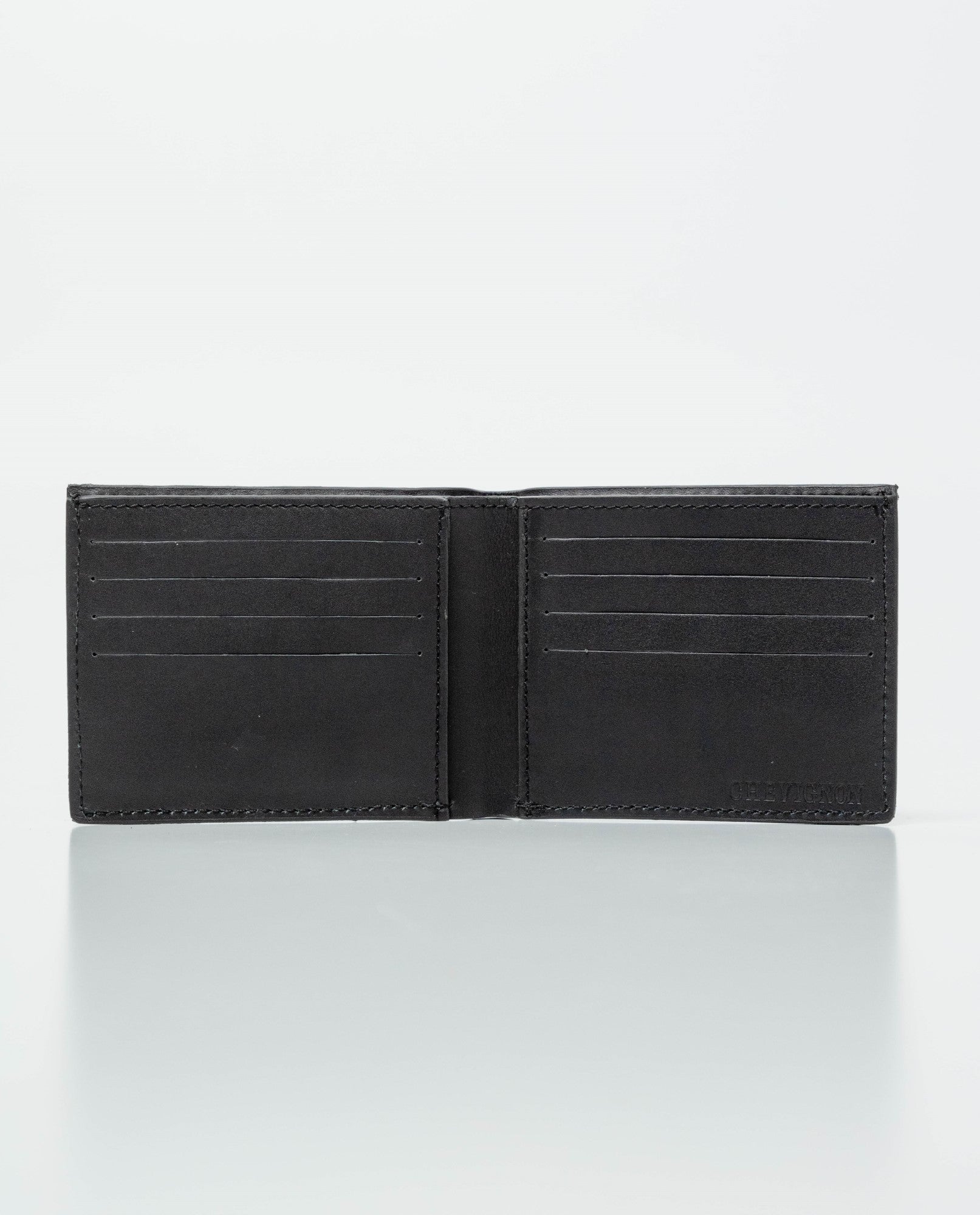 Men's Classic Two-Wing Semi-Greasy Leather Wallet 022G001 - 3