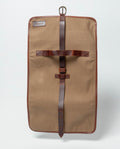 Men's Waxed Canvas Travel Organizer with Full-Grain Leather Details 022G008 - 5