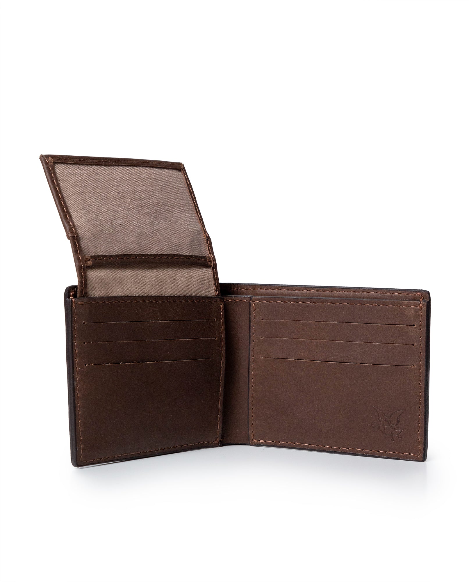 Leather Wallet for Men - Brown 63_022H000_CAF171321_3