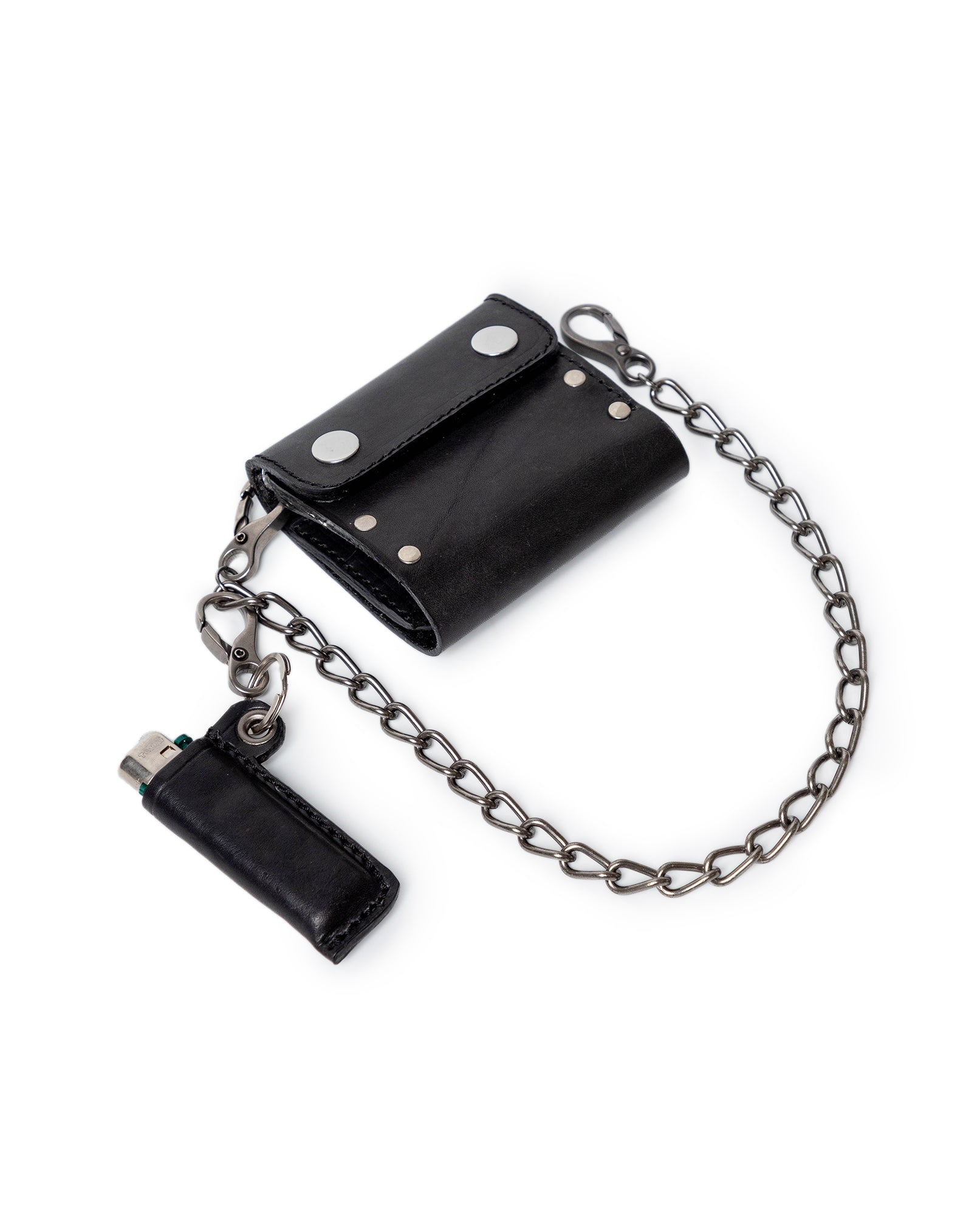 Mens Cowhide Leather Slim Wallet - Special Collection - Black 63_024H220_NEG194007_3