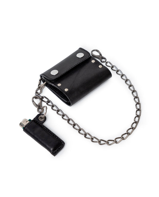 Mens Cowhide Leather Slim Wallet - Special Collection - Black 63_024H220_NEG194007_3