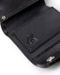 Mens Cowhide Leather Slim Wallet - Special Collection - Black 63_024H220_NEG194007_5