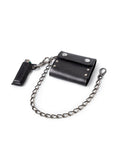 Mens Cowhide Leather Slim Wallet - Special Collection - Black 63_024H220_NEG194007_6