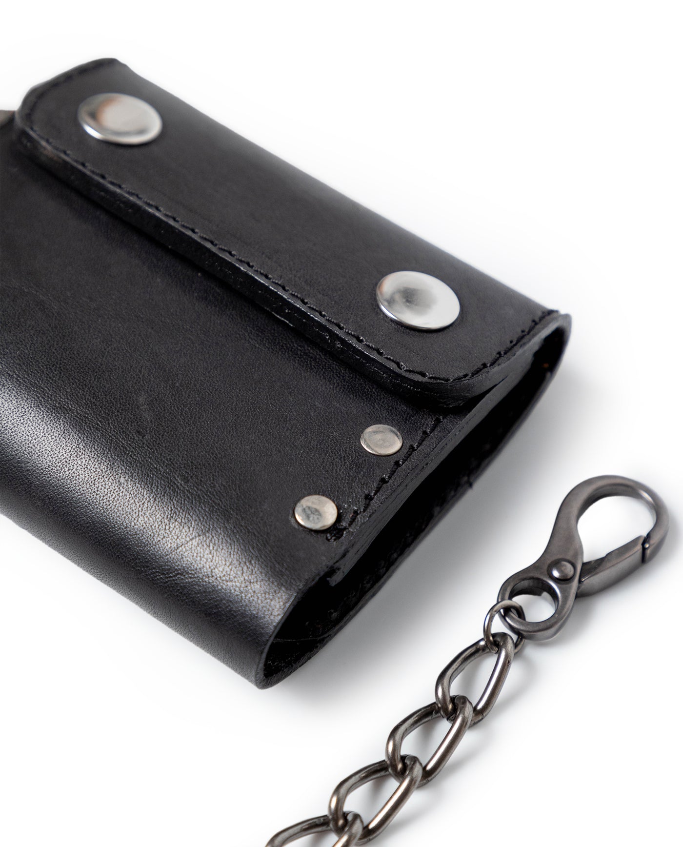 Mens Cowhide Leather Slim Wallet - Special Collection - Black 63_024H220_NEG194007_8