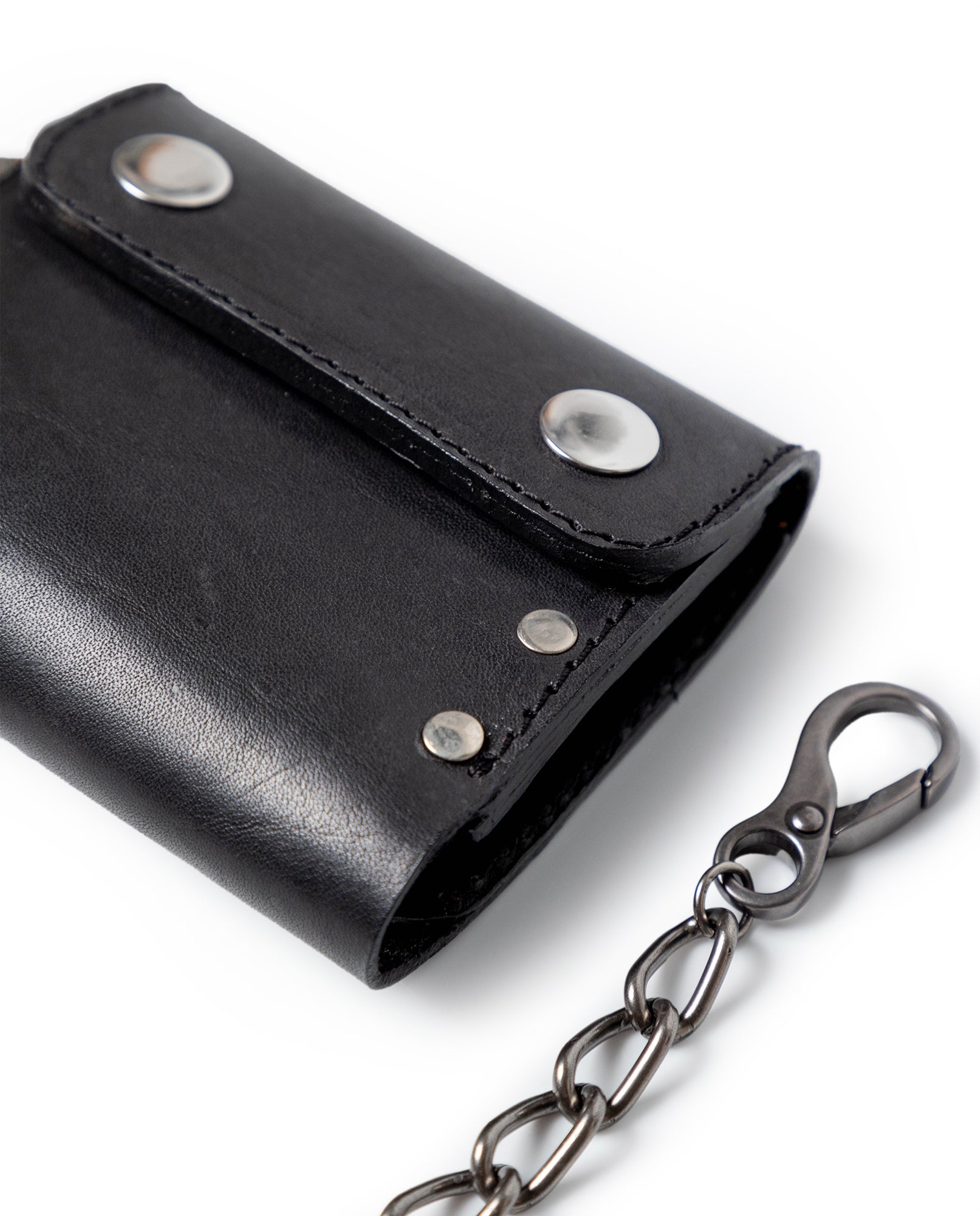 Mens Cowhide Leather Slim Wallet - Special Collection - Black 63_024H220_NEG194007_8