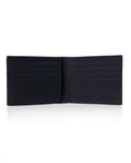 Men's Two-Wing Semi-Greasy Cowhide Leather Wallet, Midnight 029G001 - 4