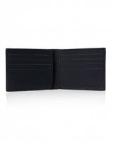 Men's Two-Wing Semi-Greasy Cowhide Leather Wallet, Midnight 029G001 - 4